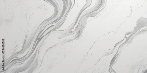 A white marble wall pattern with subtle blue tones and an icy, frosted texture evokes a cold winter nature design
