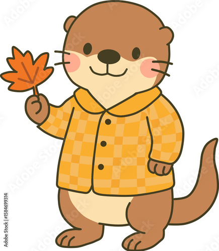 Seasonal Otter Character Illustration Collection (Cute Animal Art)사계절 수달 캐릭터 일러스트 모음 (귀여운 동물 그림)