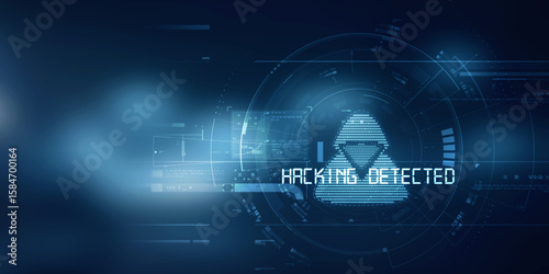 

2d illustration Cyber crime and internet privacy hacking. Network security, Cyber attack, Computer Virus, Ransomware, and Malware Concept
