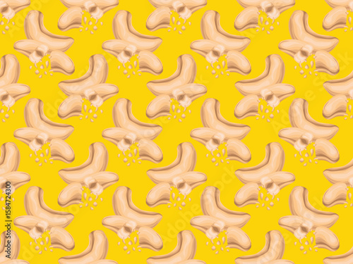 mete nut baked kacang roasted nature cartoon business harvest icon flat vegan cashew detail mede raw