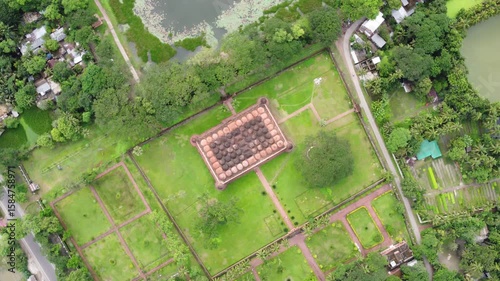 Worldheritage site in Bangladesh. Shatgombuj Mosque in Bangladesh