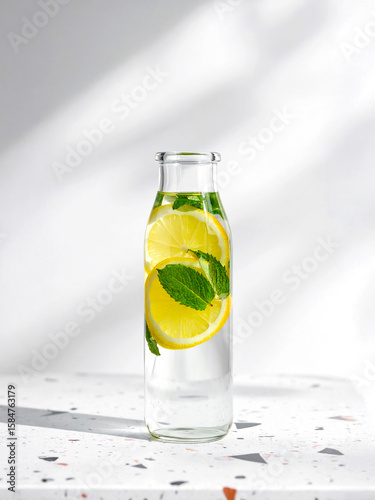 レモン水　AI生成画像