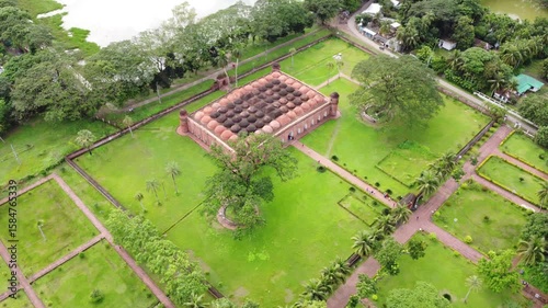 Worldheritage site in Bangladesh. Shatgombuj Mosque in Bangladesh
