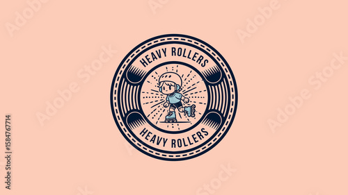Adorable cartoon illustration of a young child roller skating with helmet and safety gear in a dynamic energetic pose, perfect for kids sports, fun, and activity themes