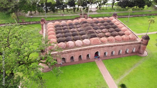 Worldheritage site in Bangladesh. Shatgombuj Mosque in Bangladesh