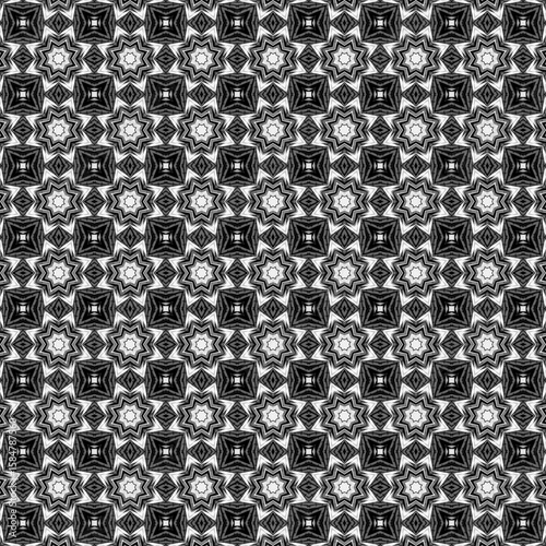 black and white seamless pattern