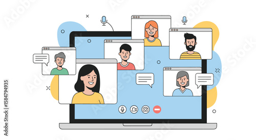 Connecting Diverse Teams Remotely Through Seamless Digital Communication Platforms Facilitating Collaboration and Engagement