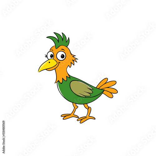 Creative Lark Bird Vector Design