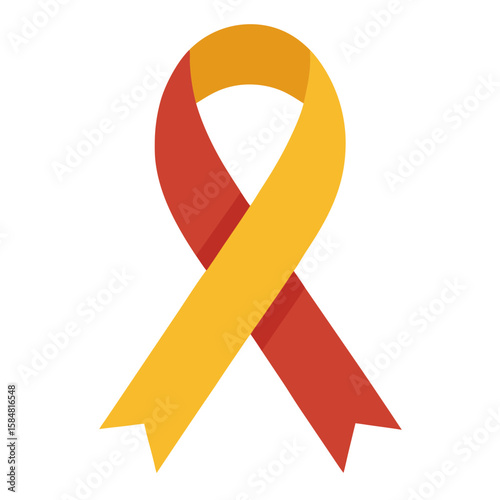 Remembrance Ribbon  Vector Patriotic Tribute AI Graphic Design File