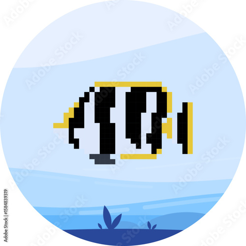 Banded Butterflyfish Icon