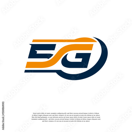  5G logo designs concept vector, 5th generation mobile network logotype. isolated vector 5G icon. high speed connection wireless systems sign