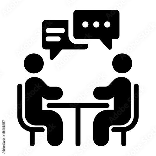 meeting room Solid icon