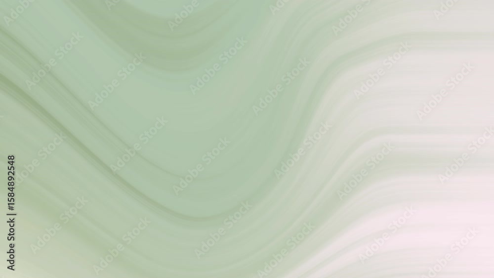 Flujo Verde Suave: Material de archivo de textura abstracta