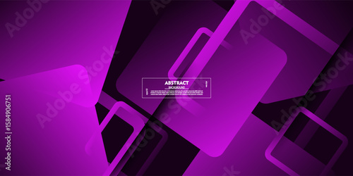Abstract purple geometric background with simple triangle pattern. Vector eps10