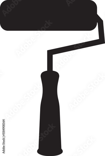 Tool repair and service flat icon. Working Engineering illustration. Instrument construction vector. Maintenance mechanic hardware symbol fix support equipment isolated on transparent background.