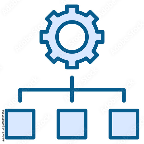 Lean Method Icon Element For Design