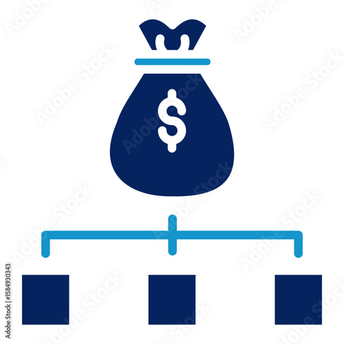 Revenue Model Icon Element For Design