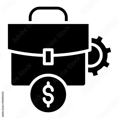 Business Model Icon Element For Design