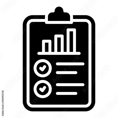 Growth Plan Icon Element For Design