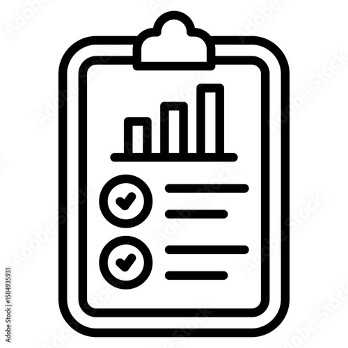 Growth Plan Icon Element For Design