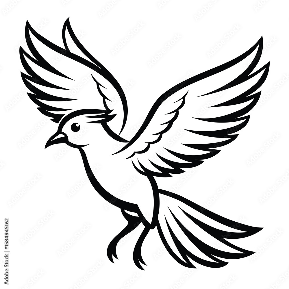 Fototapeta premium Abstract geometric composition with vibrant color palette and helvetica typography