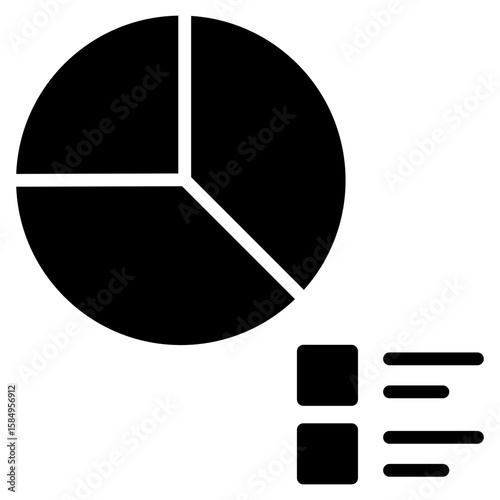 Market Segment Icon Element For Design