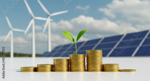Green Energy Investment Renewable Growth.