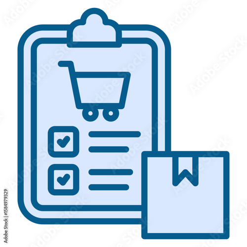 Purchase Order Icon Element For Design
