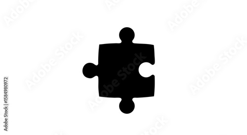 A Single puzzle piece.