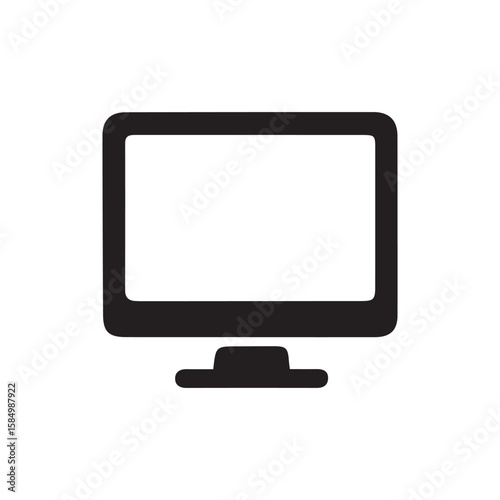 LCD, LED, Computer Screen icon vector
