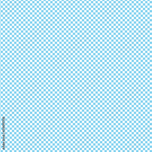 blue and white checkers seamless pattern background and texture.