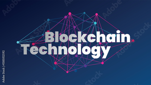 Blockchain technology. Decentralization. Network vector illustration for decentralized finance, business, finance, cryptocurrency, digital global trade, payment, exchange