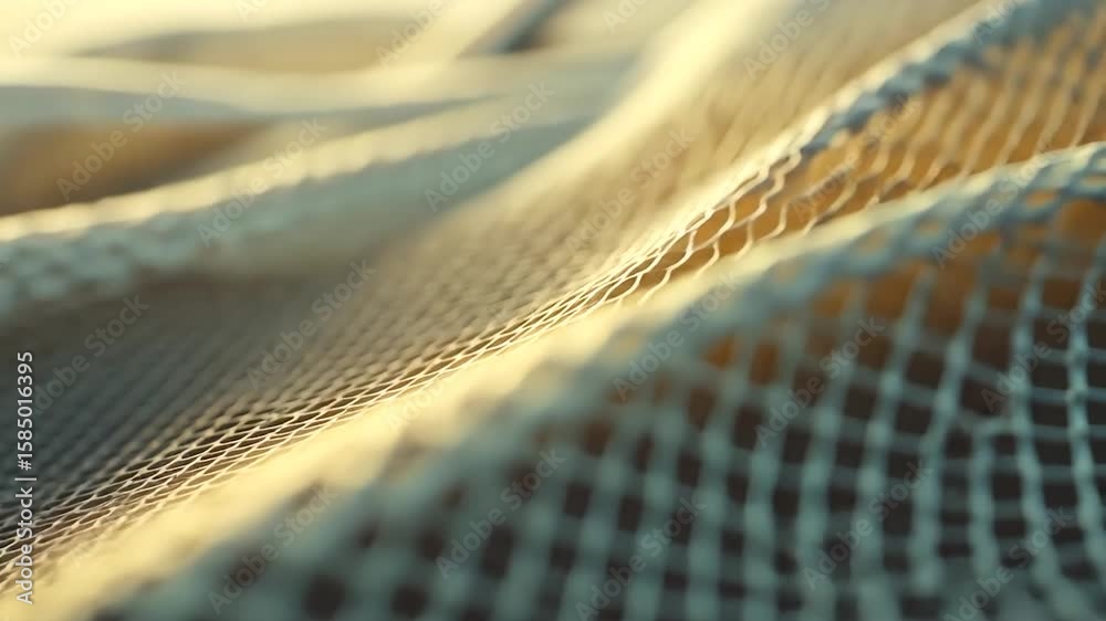 Abstract woven texture with light