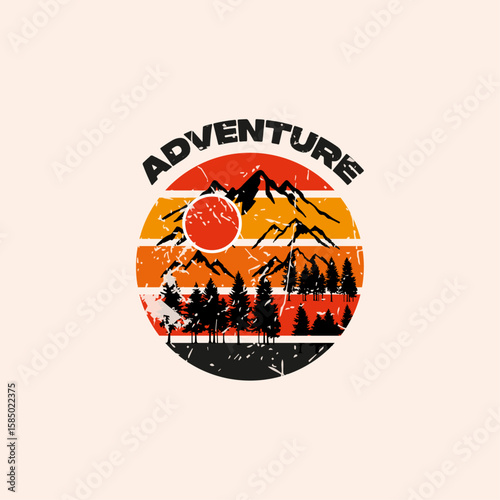 Adventur Logo Icon Vector Design