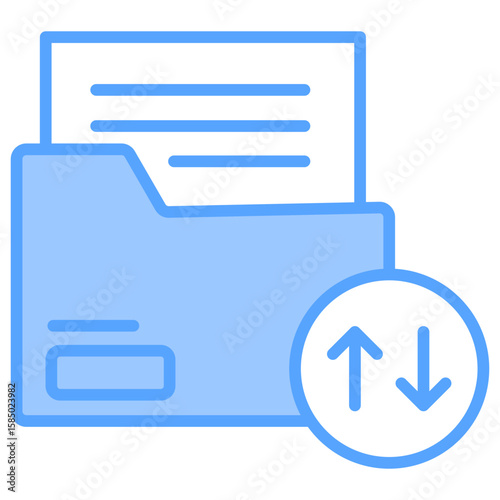 Fetch Blue Icon