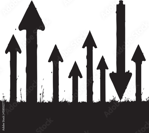  Growth and Decline Arrows on Horizon