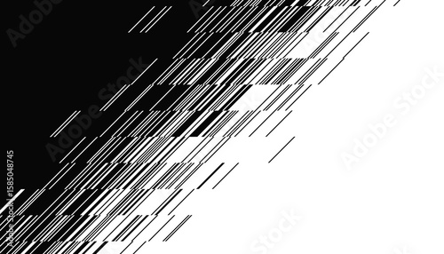 Wallpaper Mural Abstract pattern transition for background, jersey pattern. Sport background. Black Overlay Illustration. Torontodigital.ca