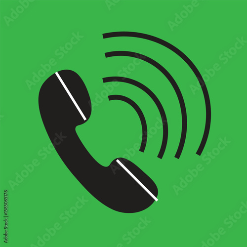 Mobile phone icon vector illustration This icon represents the ability to communicate and connect with others instantly via mobile phone.