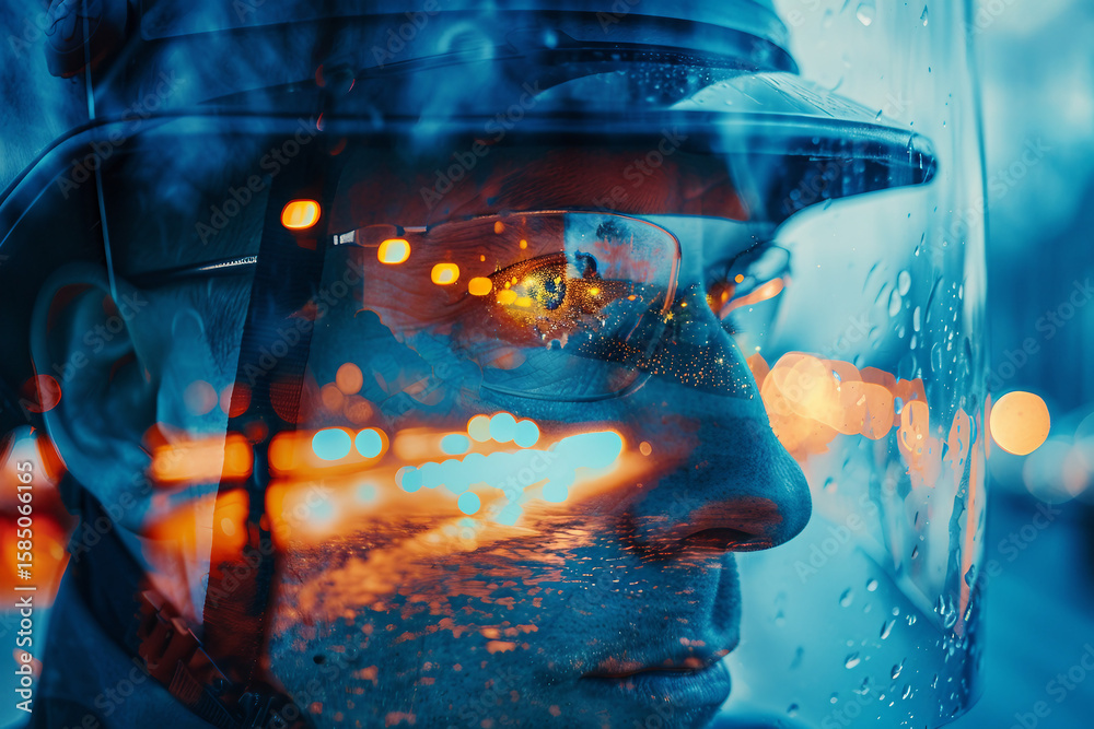 Obraz premium Concept of person and profession generative AI image