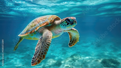 Chelonia mydas - Green sea turtle from Cyprus, Mediterranean Sea