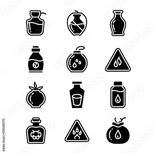 Minimalist Vases and Containers Collection for Interior Design and Decoration Projects.