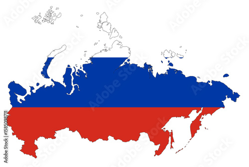 Maps of Russia with Russia Europe Country