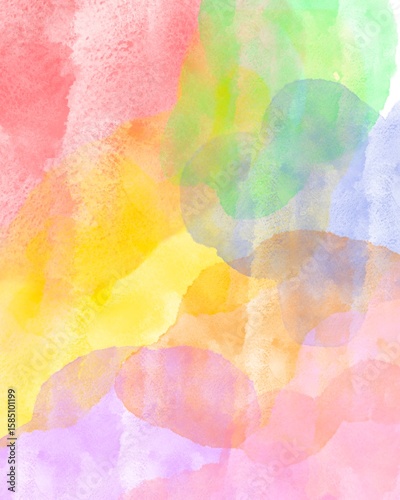 watercolour colourful texture