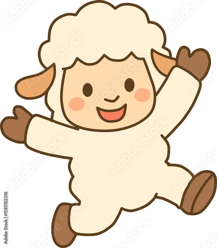 Cute Sheep Character Illustration Set (Simple & Glowing Animal Style)
귀여운 양 캐릭터 일러스트 세트 (심플 & 발광 효과 캐릭터)