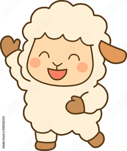 Cute Sheep Character Illustration Set (Simple & Glowing Animal Style)
귀여운 양 캐릭터 일러스트 세트 (심플 & 발광 효과 캐릭터)