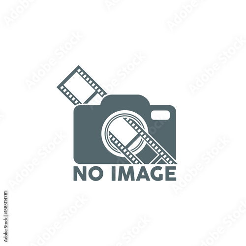 No image symbol, missing available icon isolated on white background