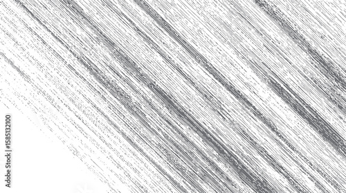 Diagonal sketch texture with abstract grunge line pattern. High speed pencil stroke effect with distressed design. Hand-drawn noise surface.