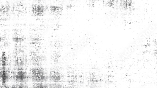 Grunge halftone texture faded dot noise overlay. Vintage rough print pattern background. Abstract retro distressed comic effect.