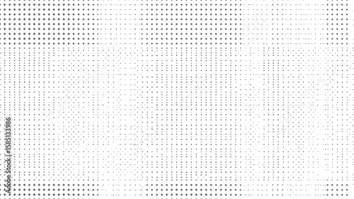 Halftone gradient dot texture pattern background. Abstract retro comic layout with smooth dotted fade effect. Minimal popart surface design concept.