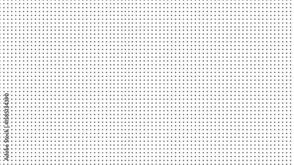 Perfectly aligned seamless polka dot background. Simple grey circular dot pattern. Clean repeat texture for modern design use.